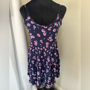 Fitted Floral Blue Camisole